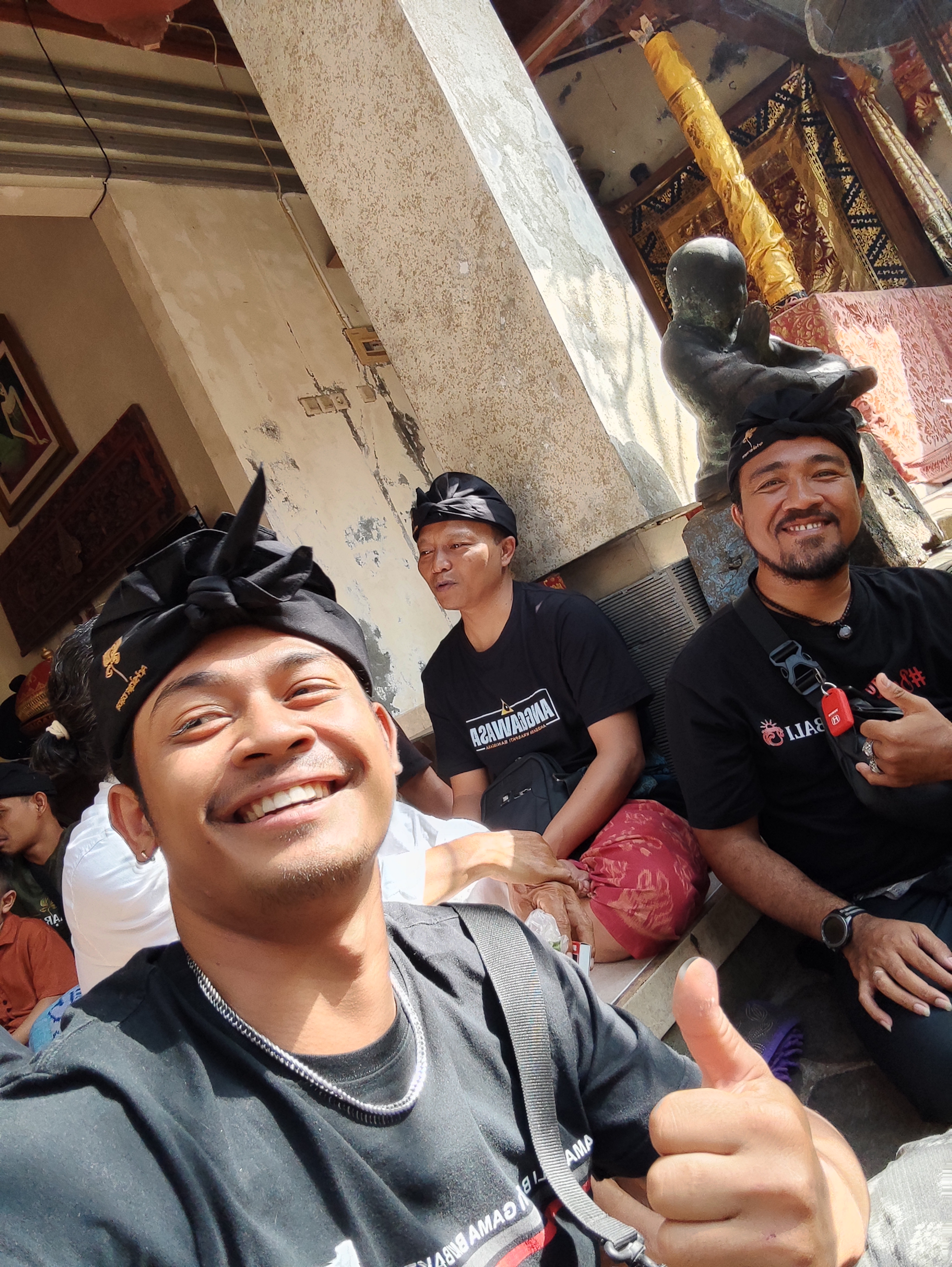 Keproses pebasman dan pembersihan/pewintenan Saraswati bersama  yayasan Aci skar dana